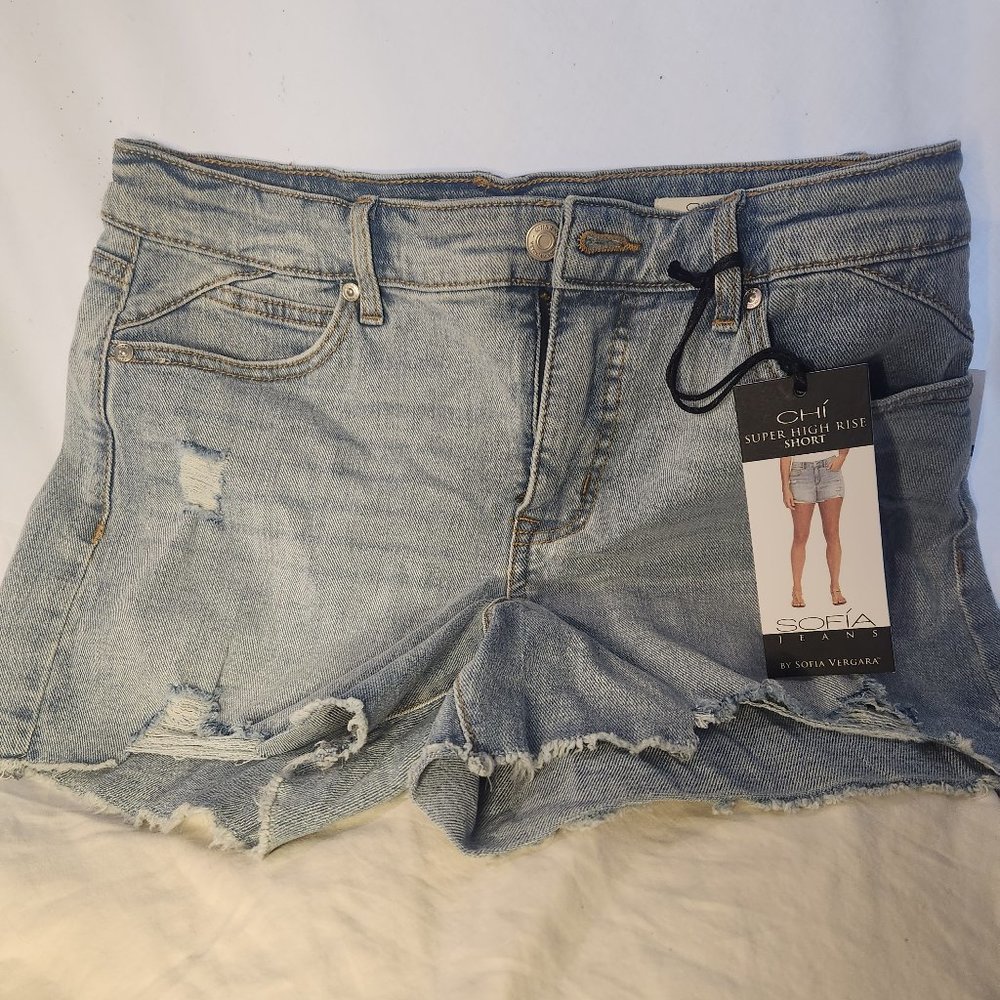 Super high rise shorts by sofia vergara